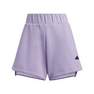 Women Z.N.E. Shorts, Purple, A701_ONE, thumbnail image number 2