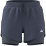 Women Aeroready Training Minimal Two-In-One Shorts, Blue, A701_ONE, thumbnail image number 7