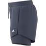 Women Aeroready Training Minimal Two-In-One Shorts, Blue, A701_ONE, thumbnail image number 9