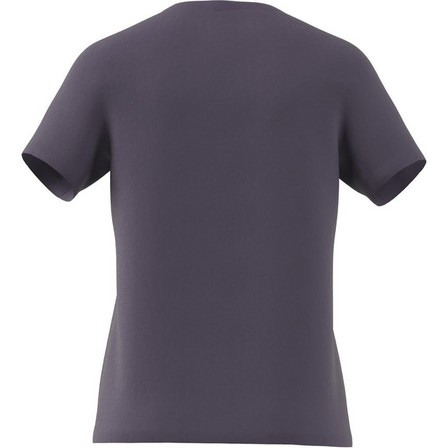 Women Aeroready Train Essentials Crewneck T-Shirt, Purple, A701_ONE, large image number 8