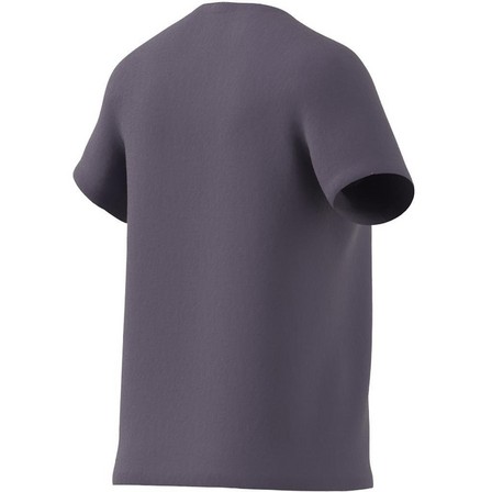 Women Aeroready Train Essentials Crewneck T-Shirt, Purple, A701_ONE, large image number 13