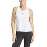 Women Train Essentials Racerback Tank Top, White, A701_ONE, thumbnail image number 0