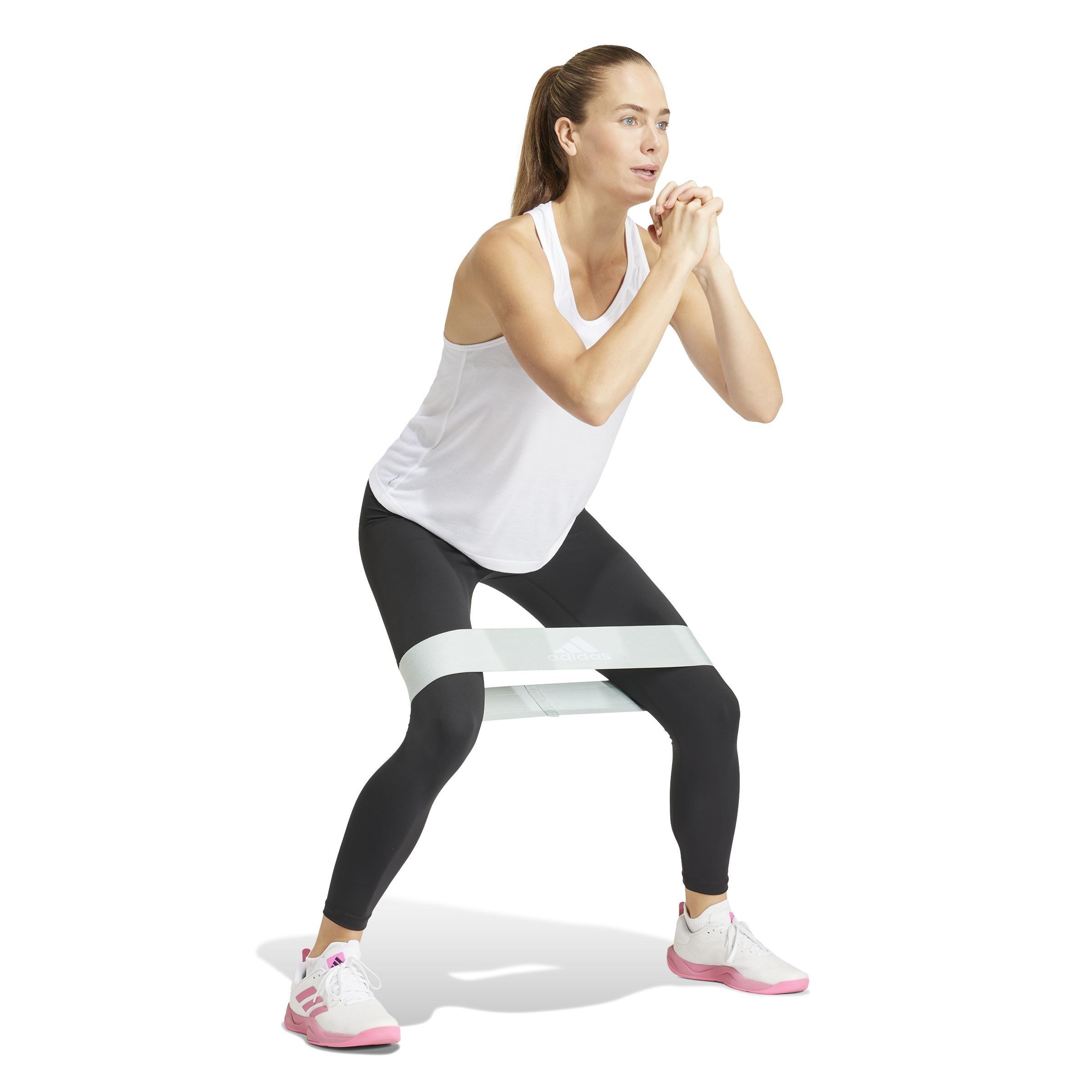 Train Essentials Minimal Branding Racerback Tank Top, White, A701_ONE, large image number 7