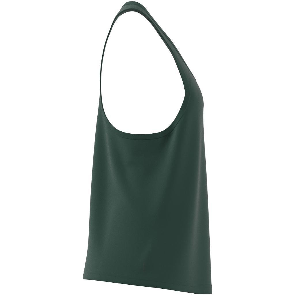 Train Essentials Minimal Branding Racerback Tank Top, White, , large image number 8