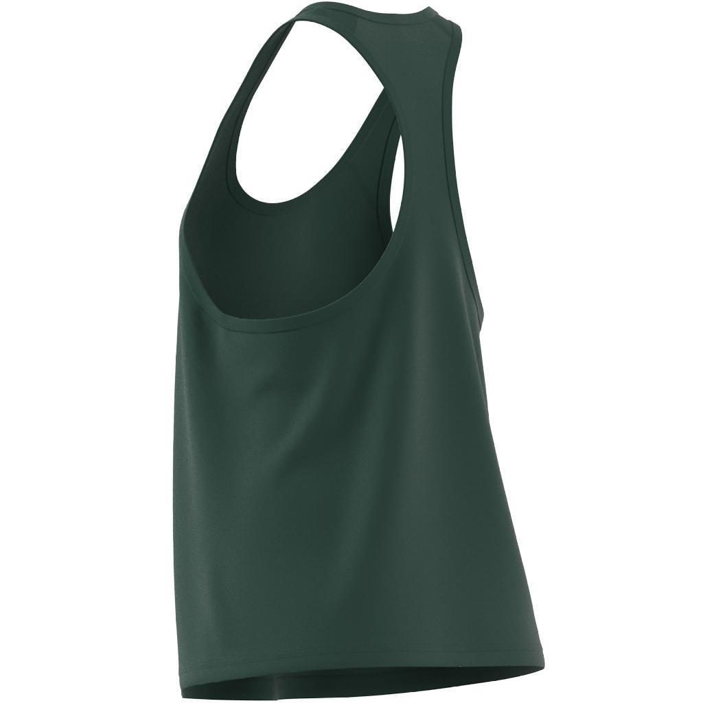 Train Essentials Minimal Branding Racerback Tank Top, White, , large image number 14