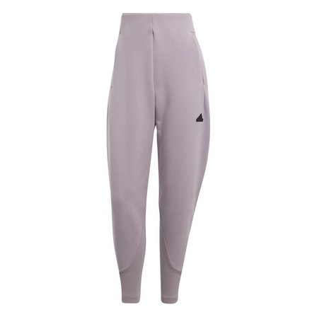 Womens Z.N.E. Winterized Tracksuit Bottoms, Purple, A701_ONE, large image number 2