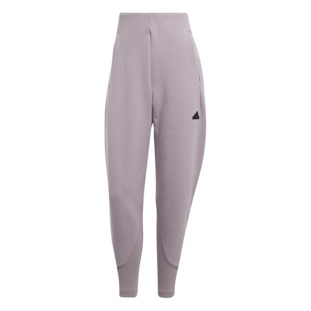Womens Z.N.E. Winterized Tracksuit Bottoms, Purple, A701_ONE, large image number 3