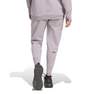Womens Z.N.E. Winterized Tracksuit Bottoms, Purple, A701_ONE, thumbnail image number 4