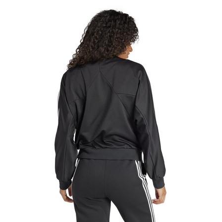 Women Tiro Track Top, Black, A701_ONE, large image number 3