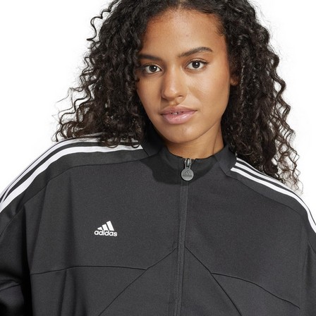 Women Tiro Track Top, Black, A701_ONE, large image number 5