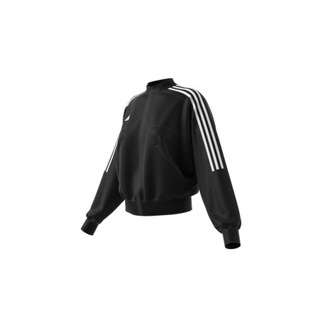Women Tiro Track Top, Black, A701_ONE, large image number 6