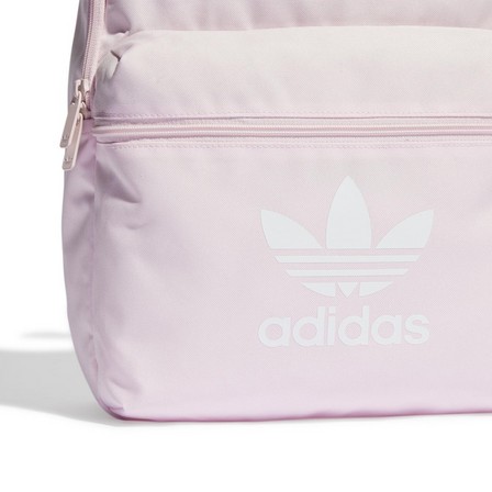 Unisex Adicolor Backpack, Pink, A701_ONE, large image number 4