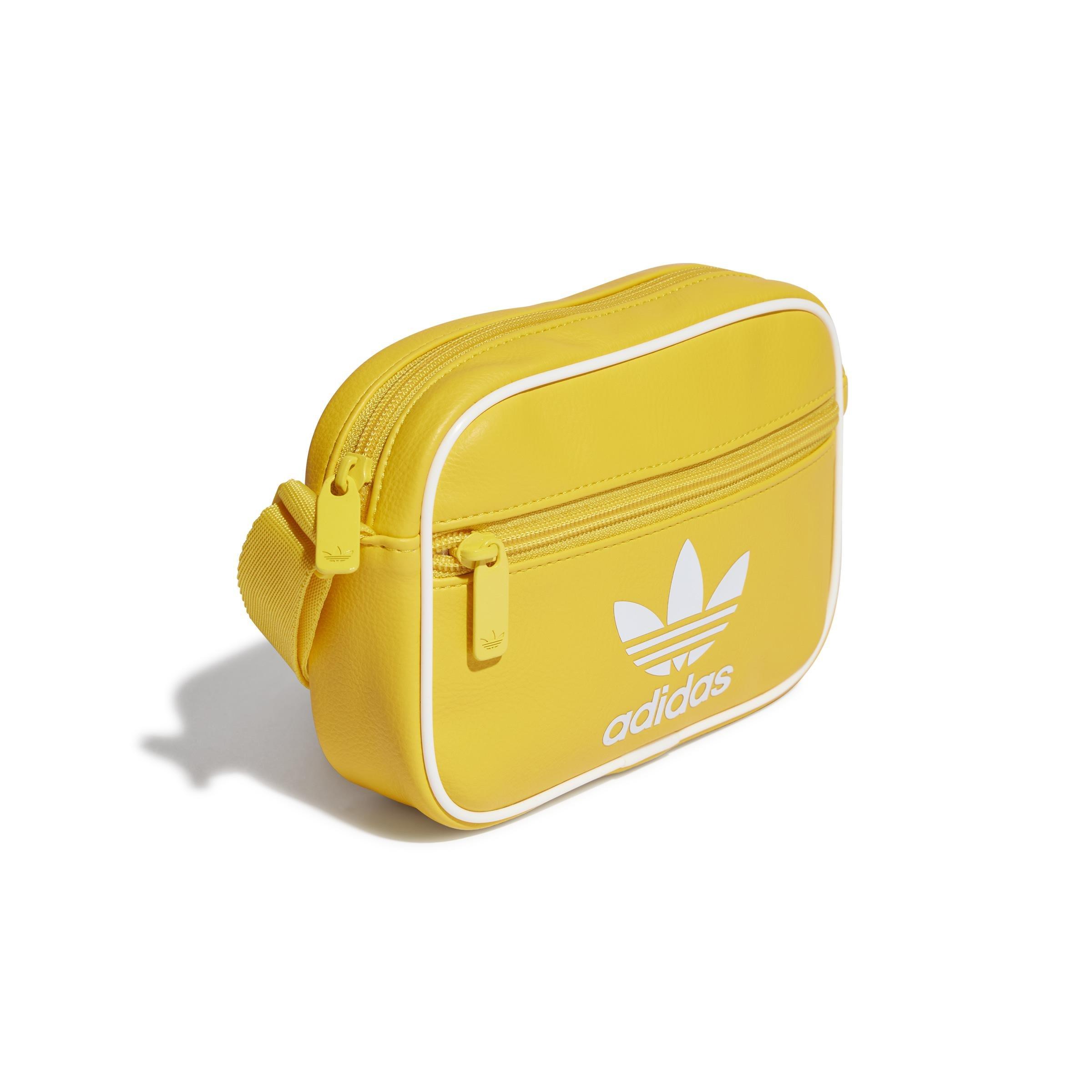 Unisex Adicolor Classic Mini Airliner Bag, Yellow, , large image number 0