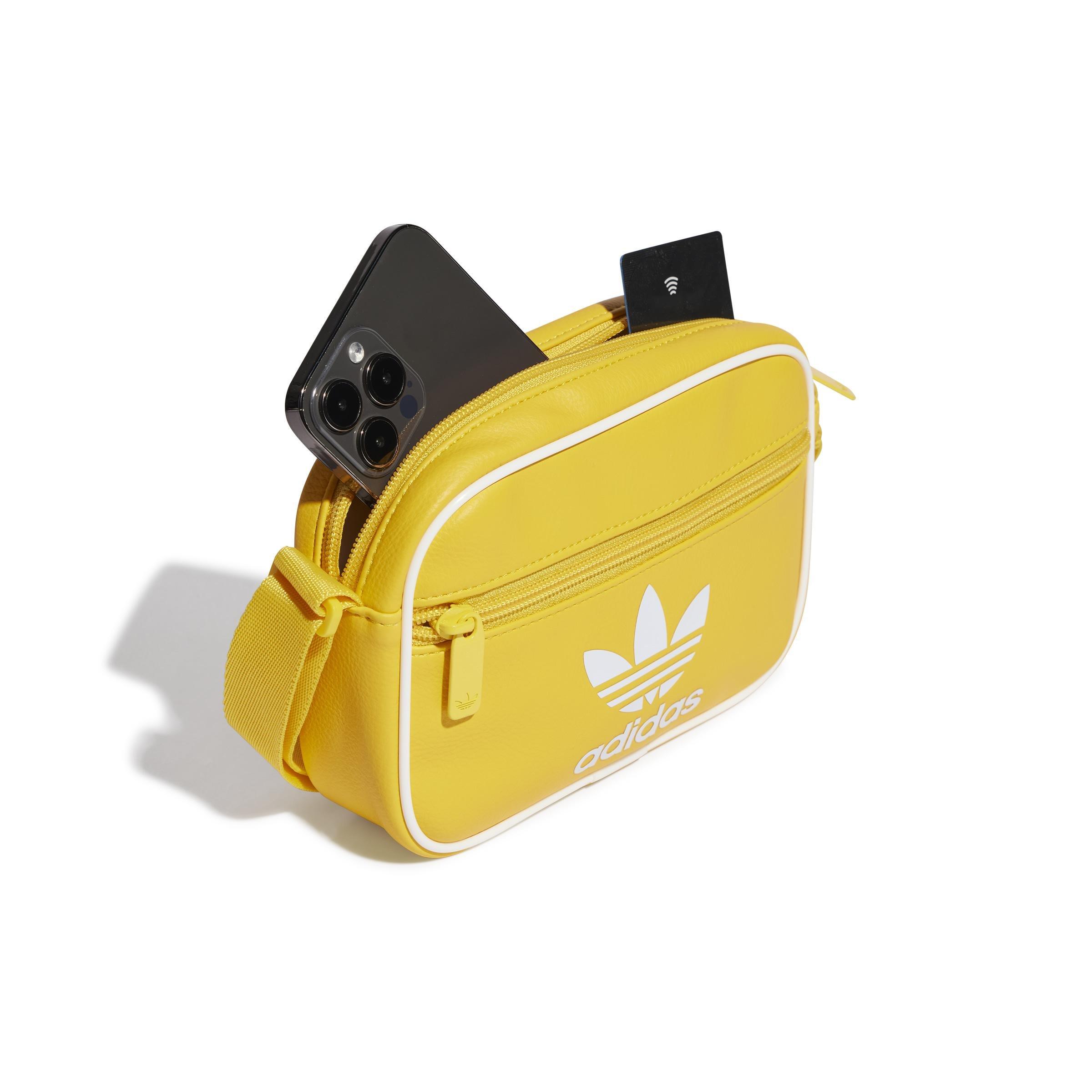Unisex Adicolor Classic Mini Airliner Bag, Yellow, , large image number 1