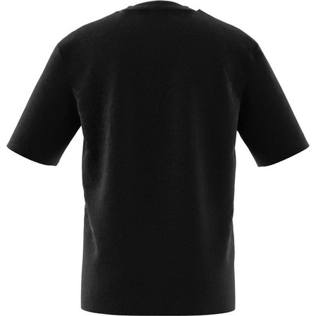 Kids Unisex Future Icons Logo Pique T-Shirt, Black, A701_ONE, large image number 6