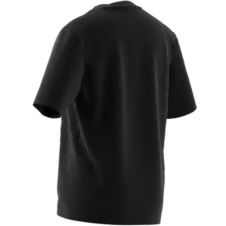 Kids Unisex Future Icons Logo Pique T-Shirt, Black, A701_ONE, large image number 11