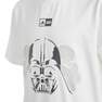 Kids Unisex Adidas X Star Wars Graphic T-Shirt, White, A701_ONE, thumbnail image number 3