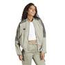 Women Tiro Material Mix Track Top, Green, A701_ONE, thumbnail image number 6