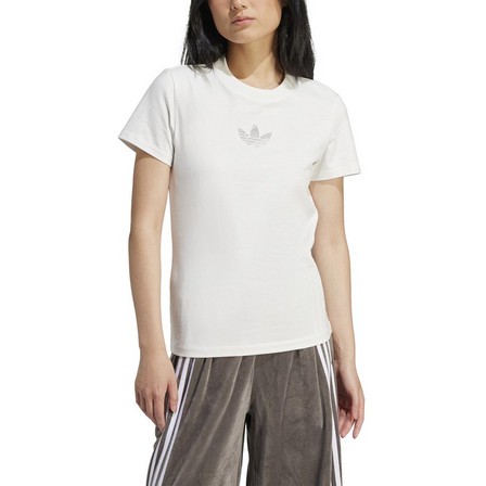 Women Premium Essentials T-Shirt, White, A701_ONE, large image number 4