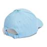 Unisex Trefoil Baseball Cap, Blue, A701_ONE, thumbnail image number 1