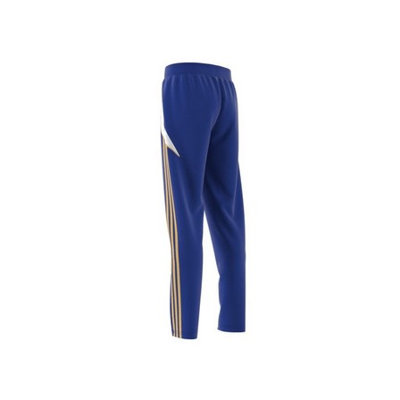 Kids Unisex Pitch 2 Street Messi Tracksuit Bottoms, Blue, A701_ONE, large image number 6