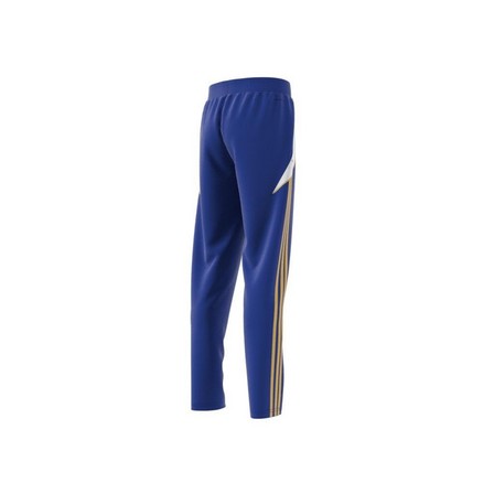 Kids Unisex Pitch 2 Street Messi Tracksuit Bottoms, Blue, A701_ONE, large image number 12
