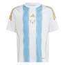 Kids Unisex Pitch 2 Street Messi Training Jersey, White, A701_ONE, thumbnail image number 0