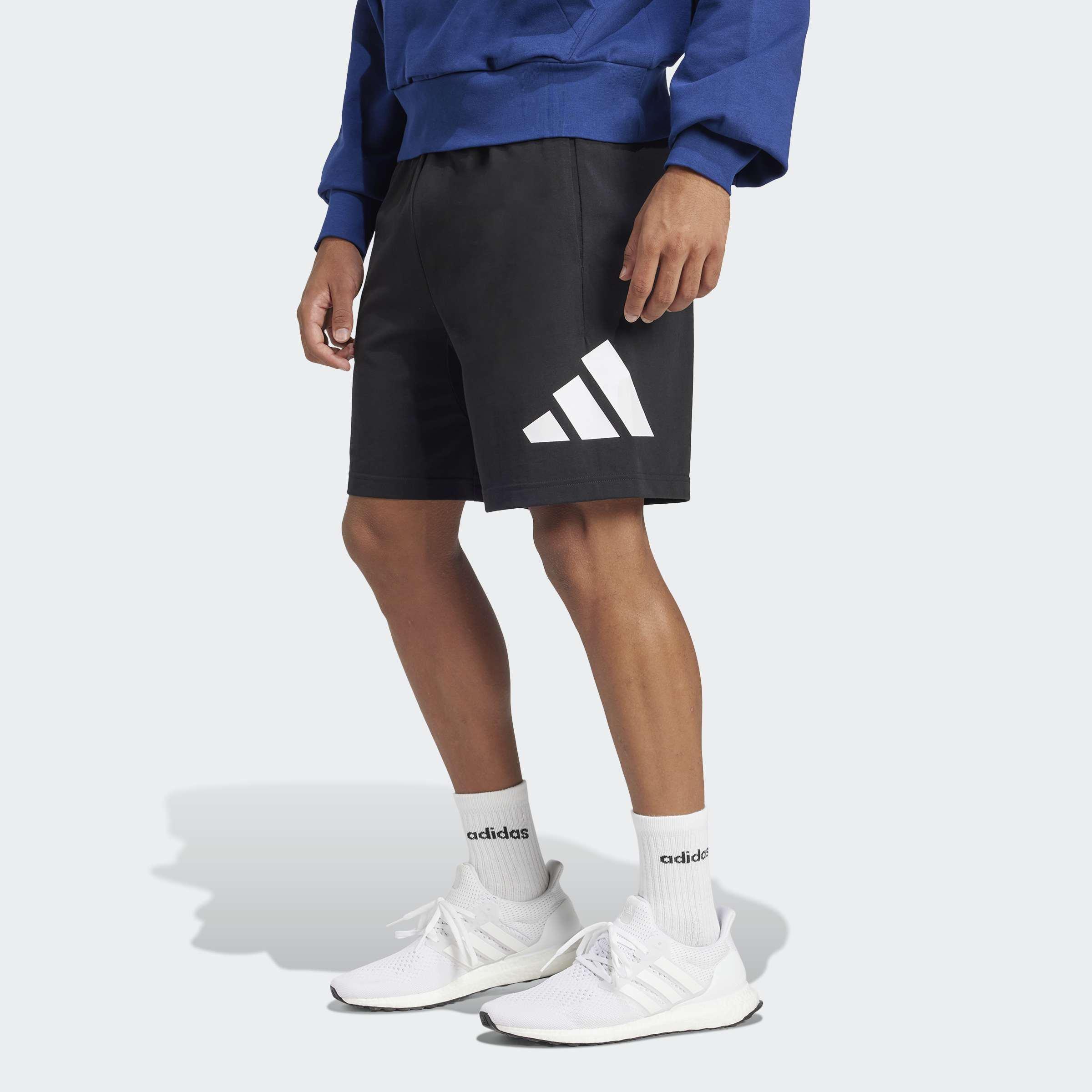 Essentials Big Logo Single Jersey Shorts, Black, A701_ONE, large image number 4
