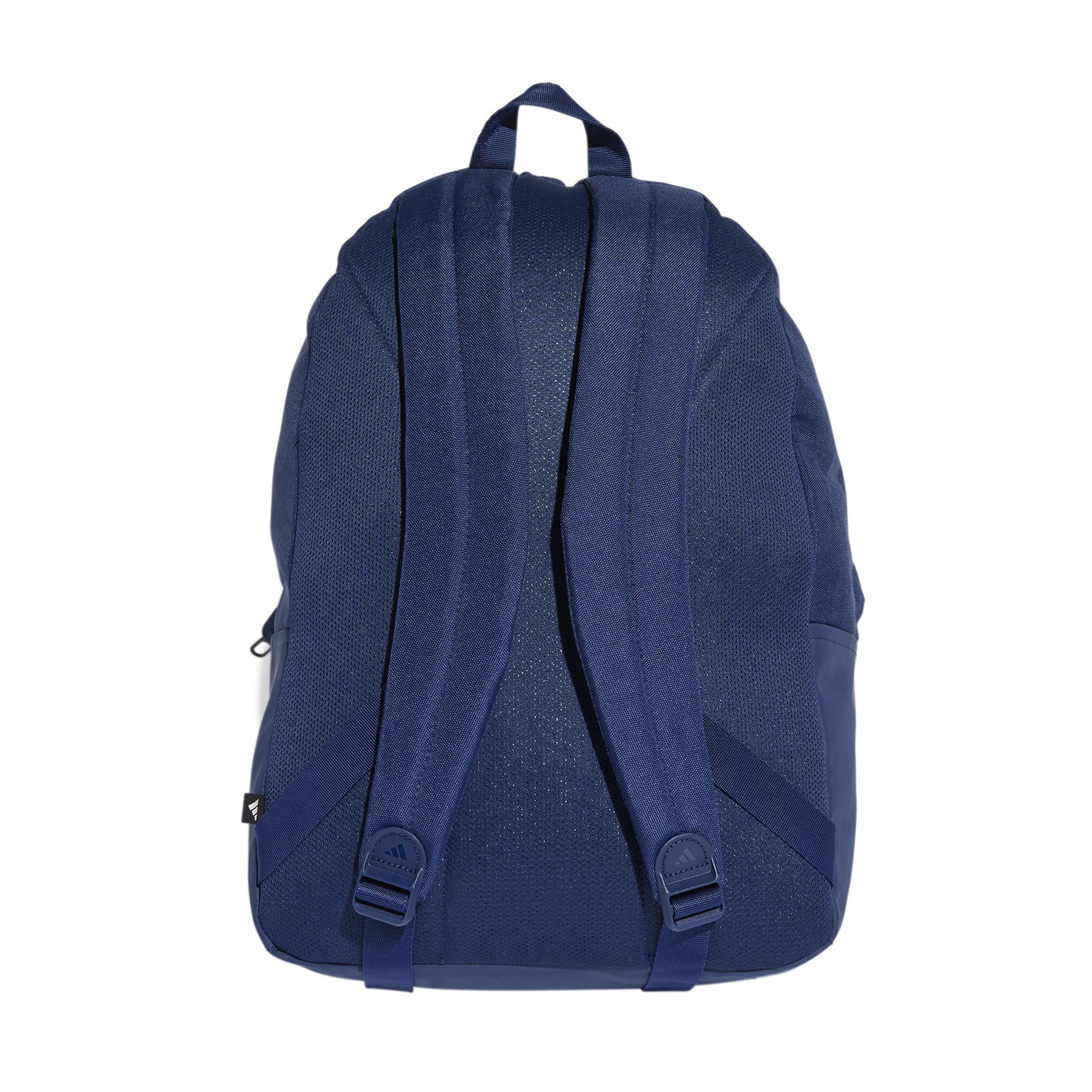 Unisex Classic Back-to-School 3-Stripes Backpack, Blue, A701_ONE, large image number 3