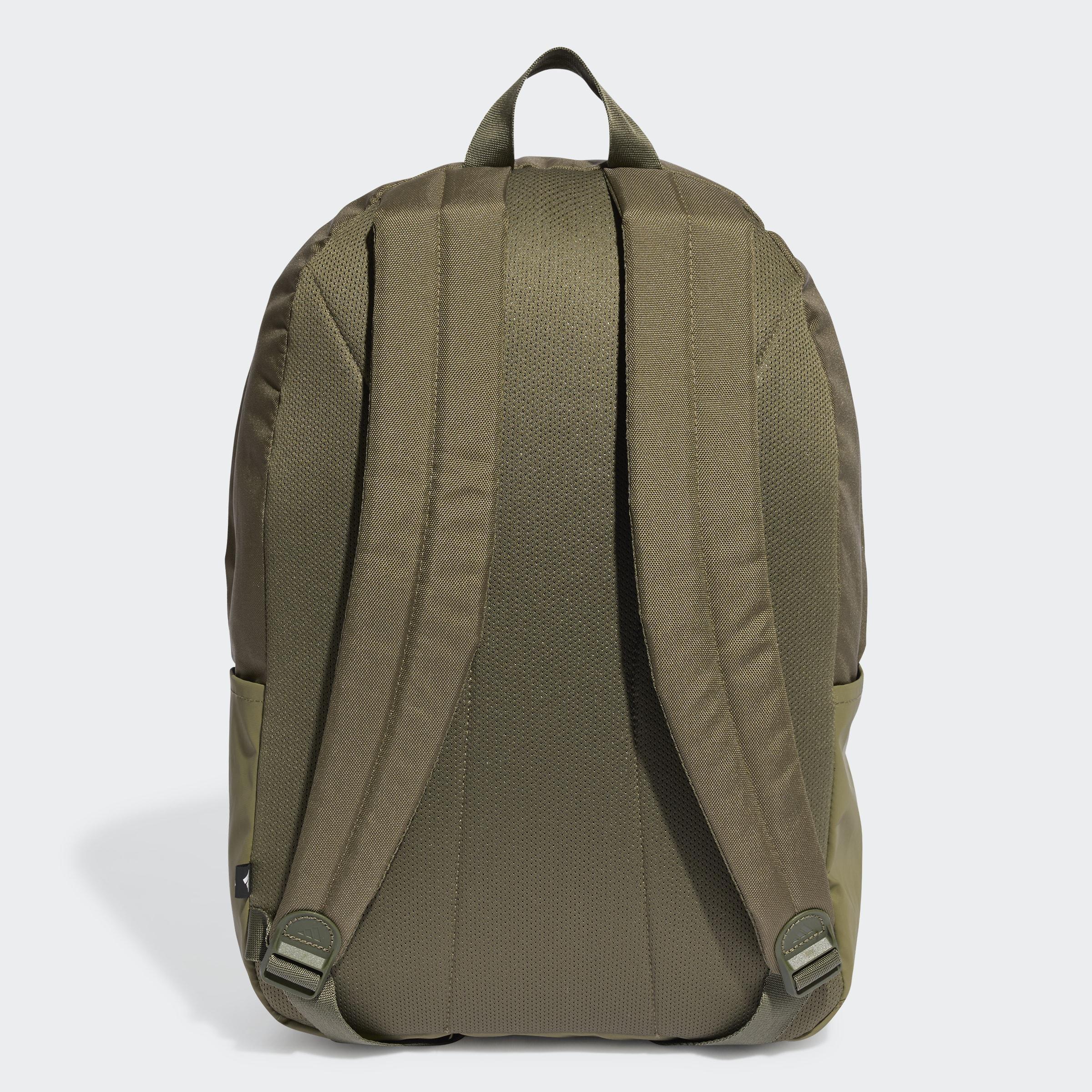 Unisex Classic Back-to-School 3-Stripes Backpack, Green, A701_ONE, large image number 7