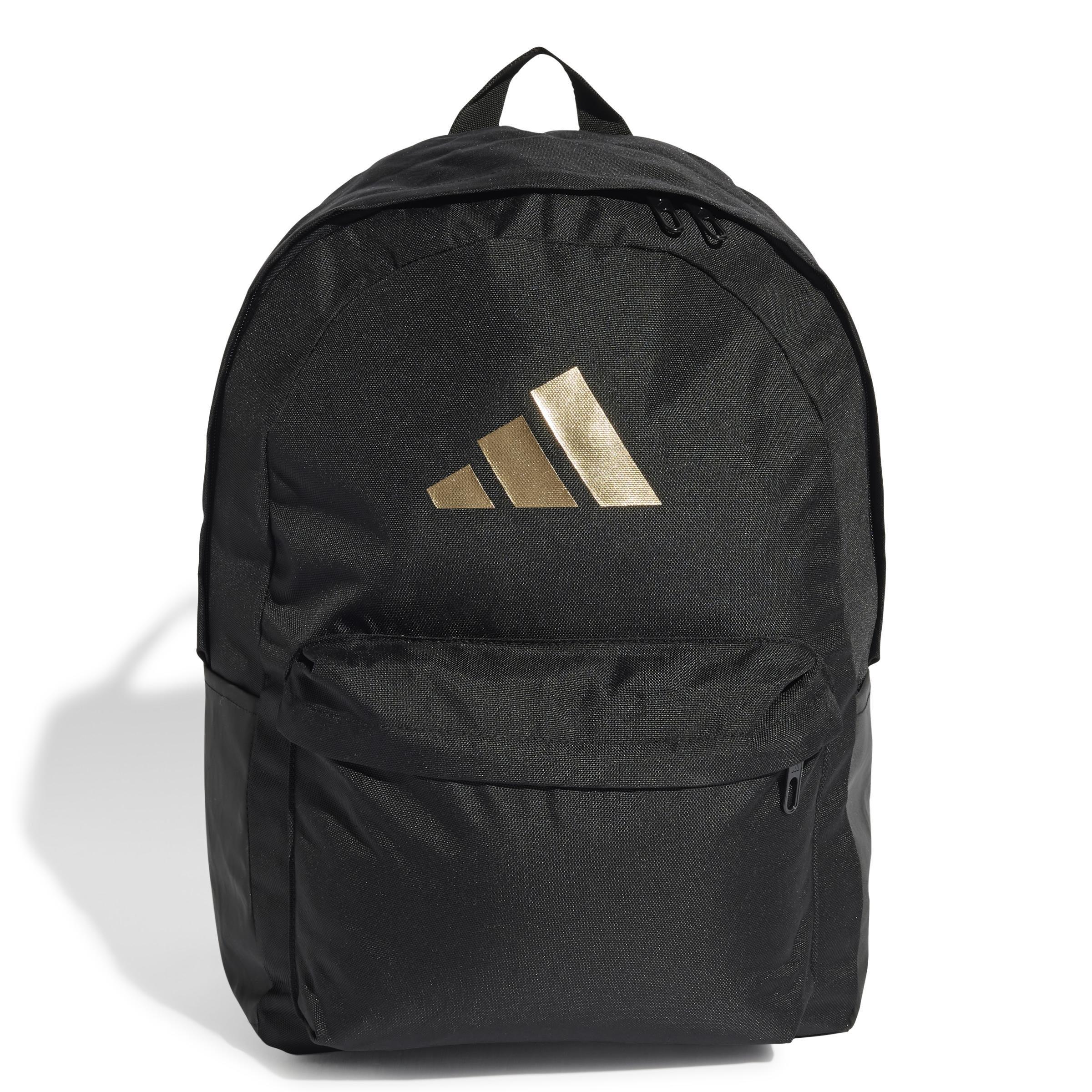 Unisex Classic 3 Bar Logo Backpack, Black, A701_ONE, large image number 2