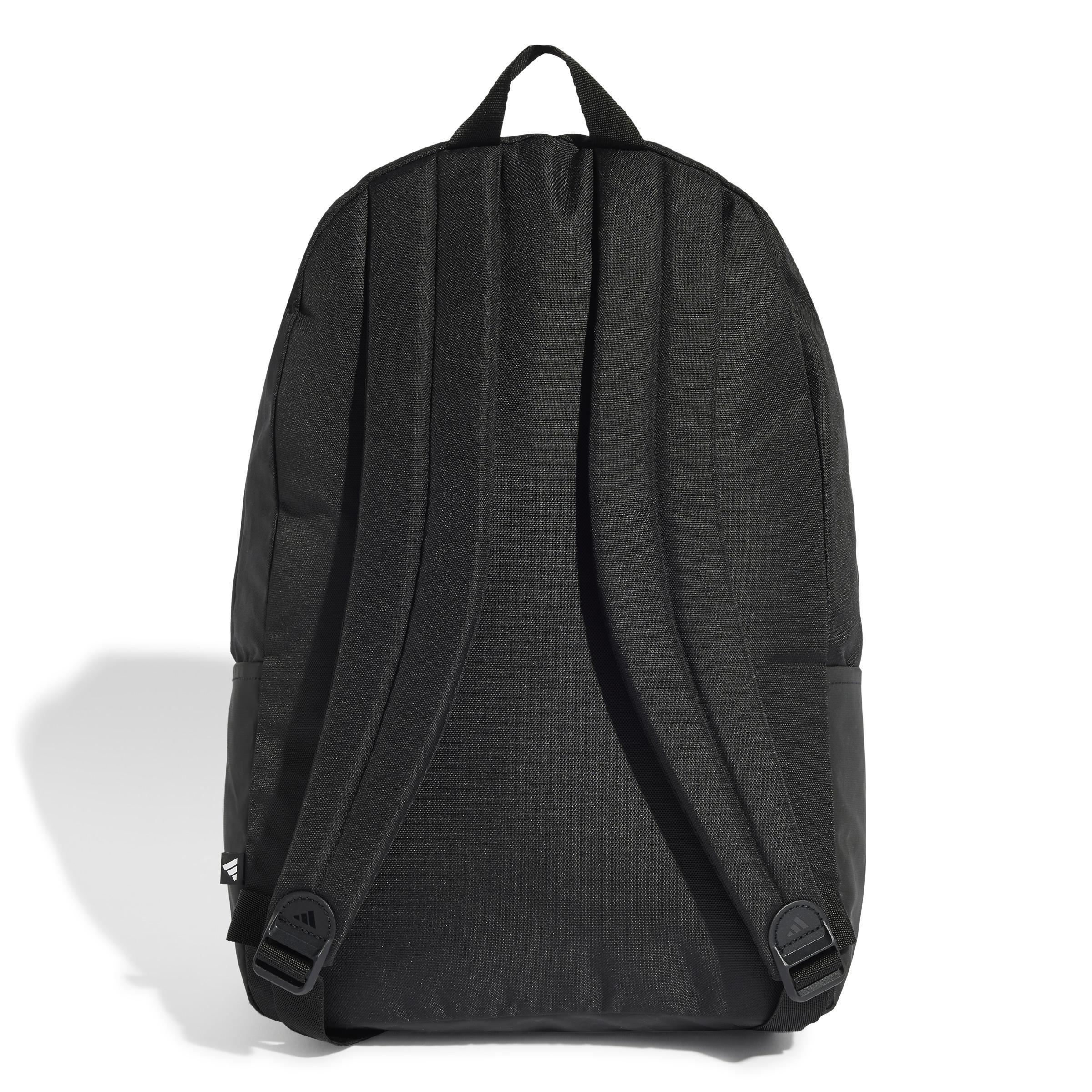 Unisex Classic 3 Bar Logo Backpack, Black, A701_ONE, large image number 3