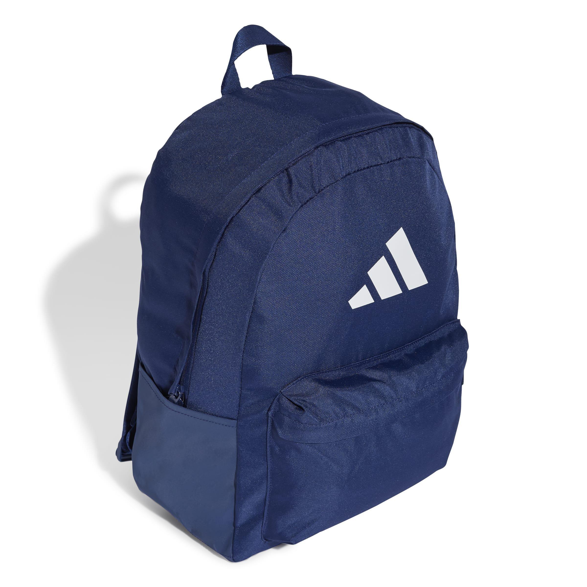 Unisex Classic 3 Bar Logo Backpack, Blue, A701_ONE, large image number 0