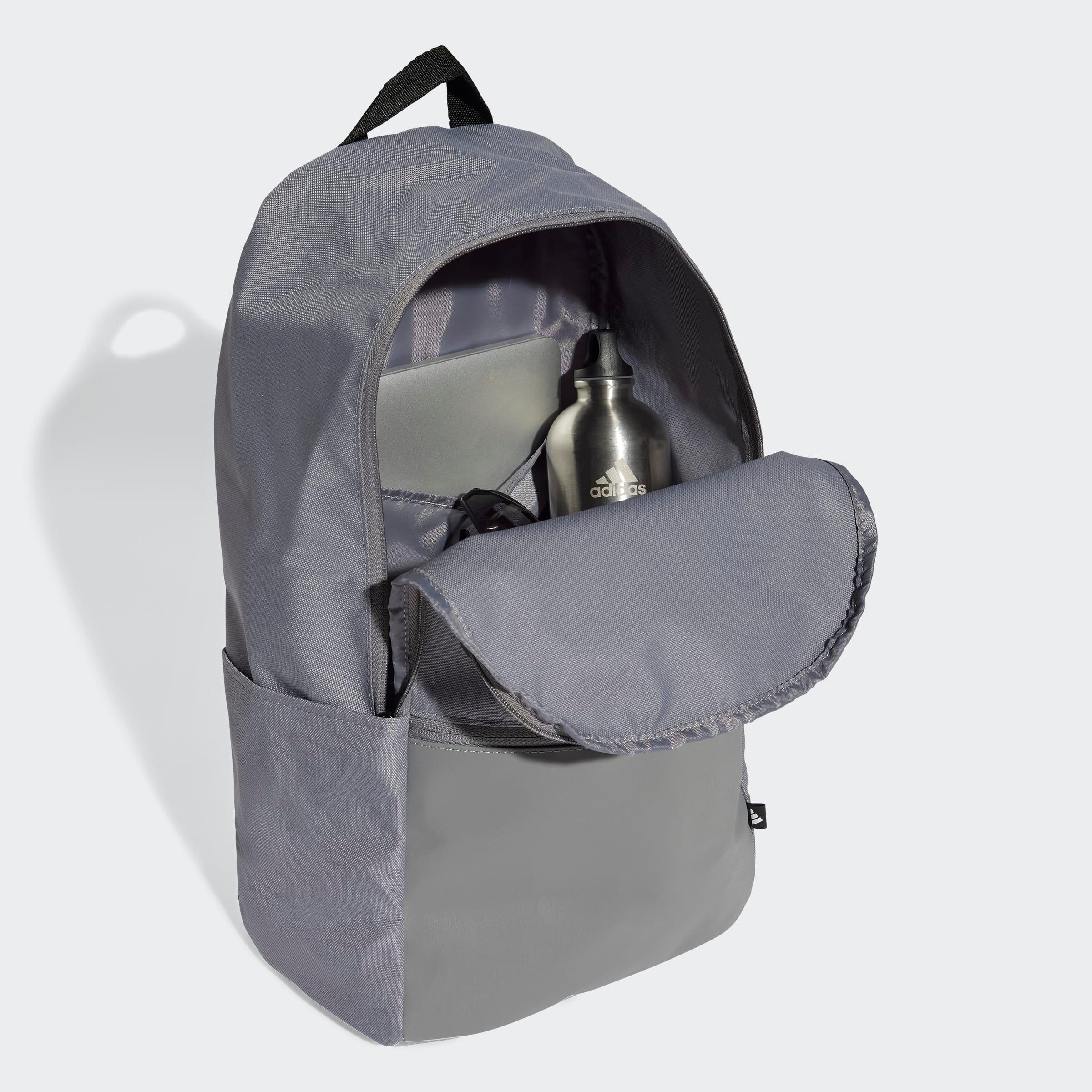 Unisex Classic Daily Backpack, Grey, A701_ONE, large image number 3