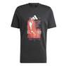 Men Aeroready Hiit Display Graphic T-Shirt, Black, A701_ONE, thumbnail image number 3