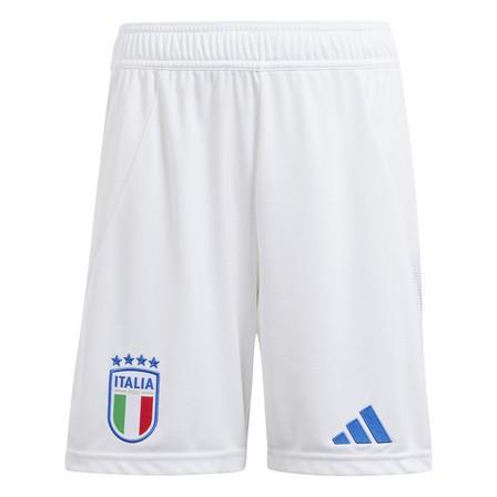 Kids Boys Italy 24 Home Shorts, White, A701_ONE, large image number 0