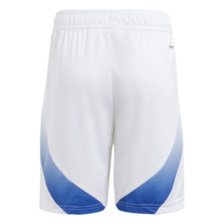 Kids Boys Italy 24 Home Shorts, White, A701_ONE, large image number 1