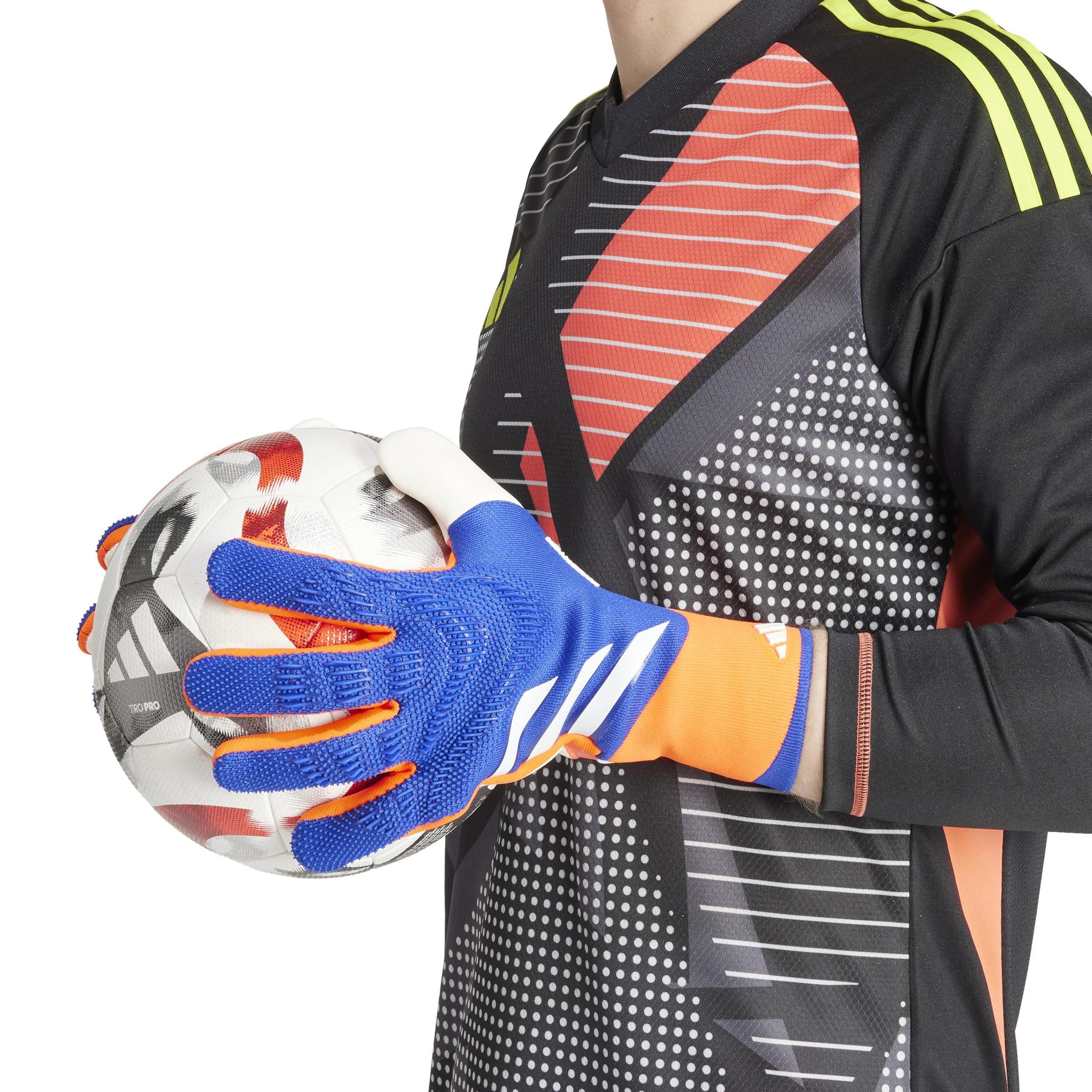 Predator Pro Goalkeeper Gloves, Blue, A701_ONE, large image number 3