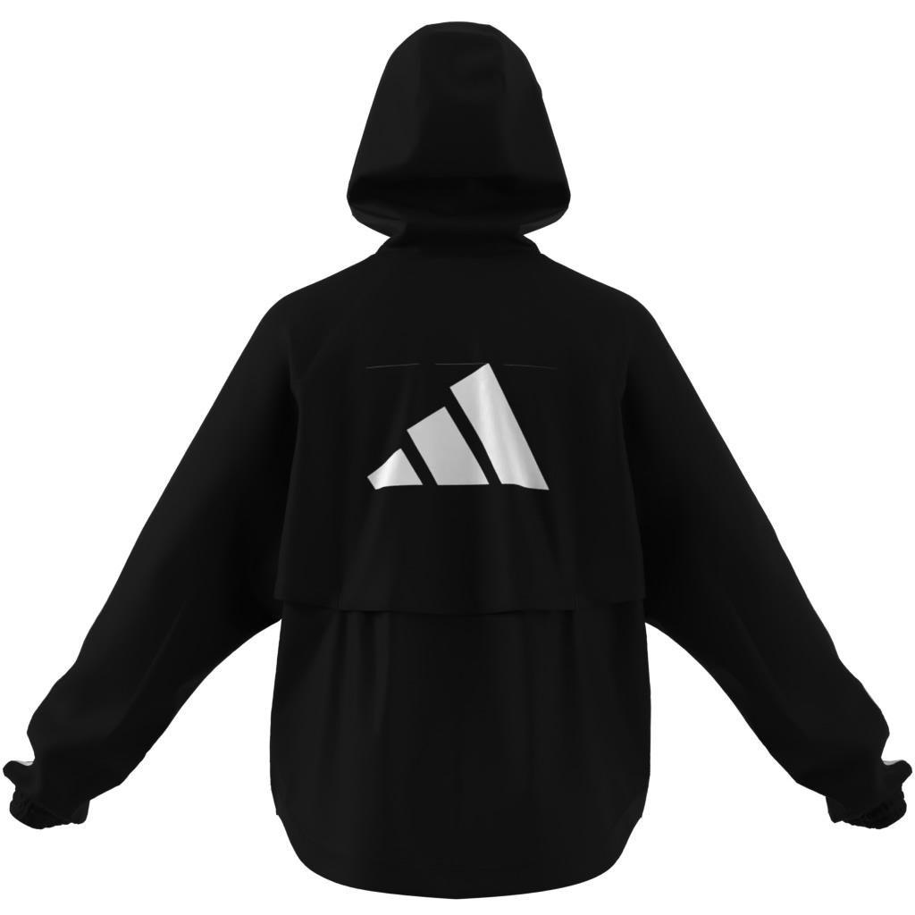 WIND.RDY Hyperglam Windbreaker, Black, , large image number 6
