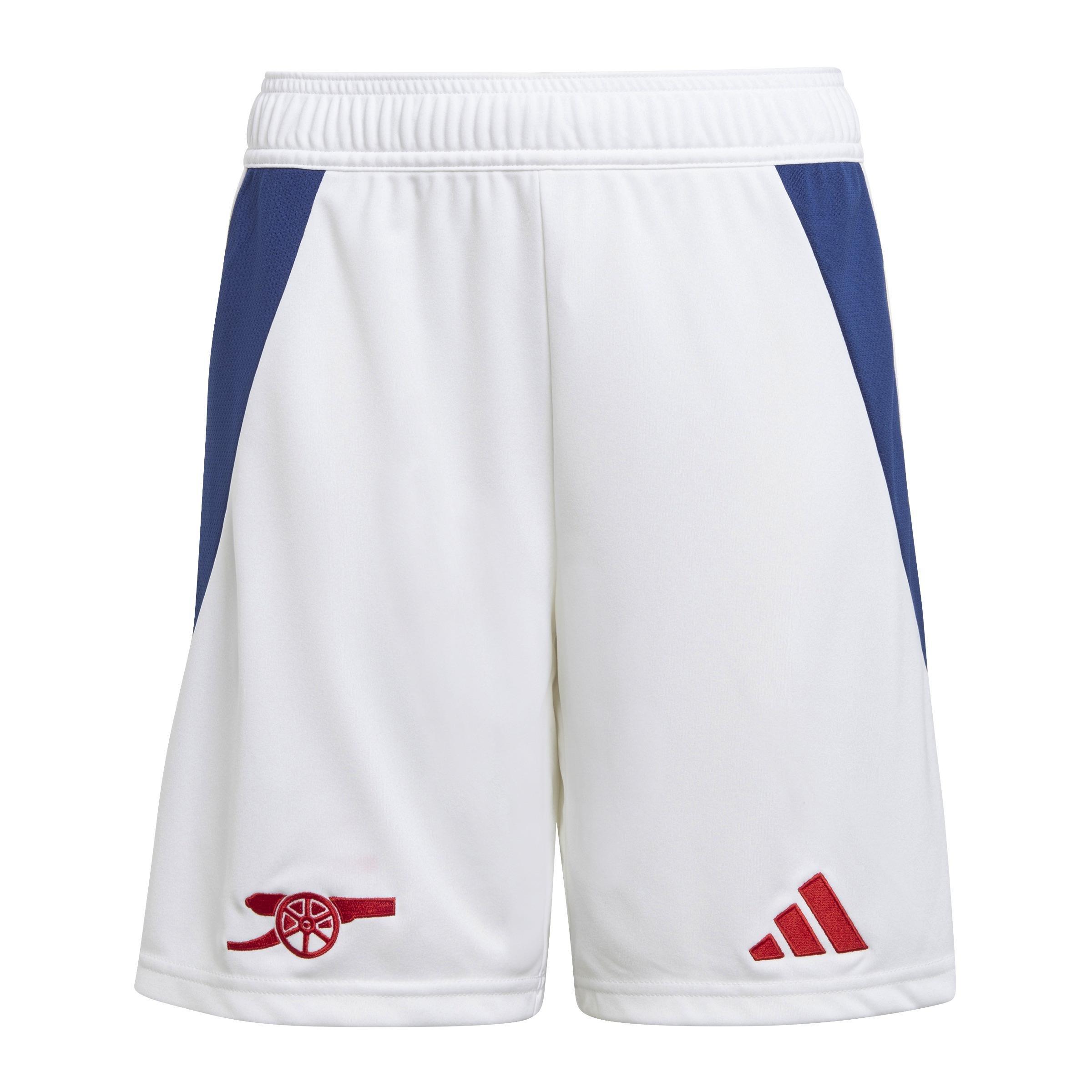 Arsenal 24/25 Home Shorts, White, A701_ONE, large image number 1