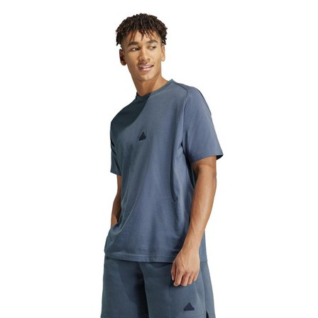Men Z.N.E. T-Shirt, Grey, A701_ONE, large image number 0