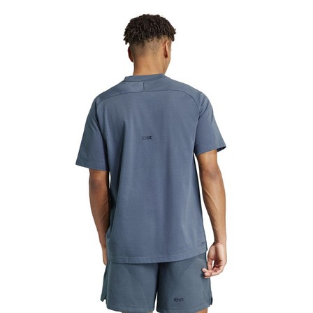 Men Z.N.E. T-Shirt, Grey, A701_ONE, large image number 5