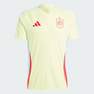 Men Spain 24 Away Jersey, Yellow, A701_ONE, thumbnail image number 2