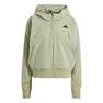 Women Z.N.E. Woven Full-Zip Hoodie, Green, A701_ONE, thumbnail image number 1