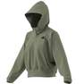 Women Z.N.E. Woven Full-Zip Hoodie, Green, A701_ONE, thumbnail image number 11