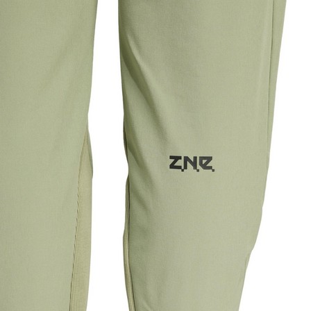 Women Z.N.E. Woven Trousers, Green, A701_ONE, large image number 3