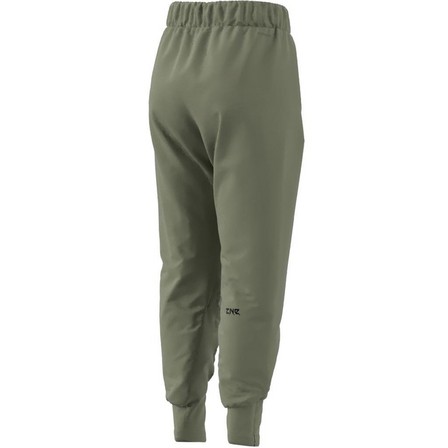 Women Z.N.E. Woven Trousers, Green, A701_ONE, large image number 12