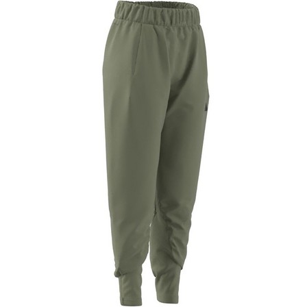 Women Z.N.E. Woven Trousers, Green, A701_ONE, large image number 14