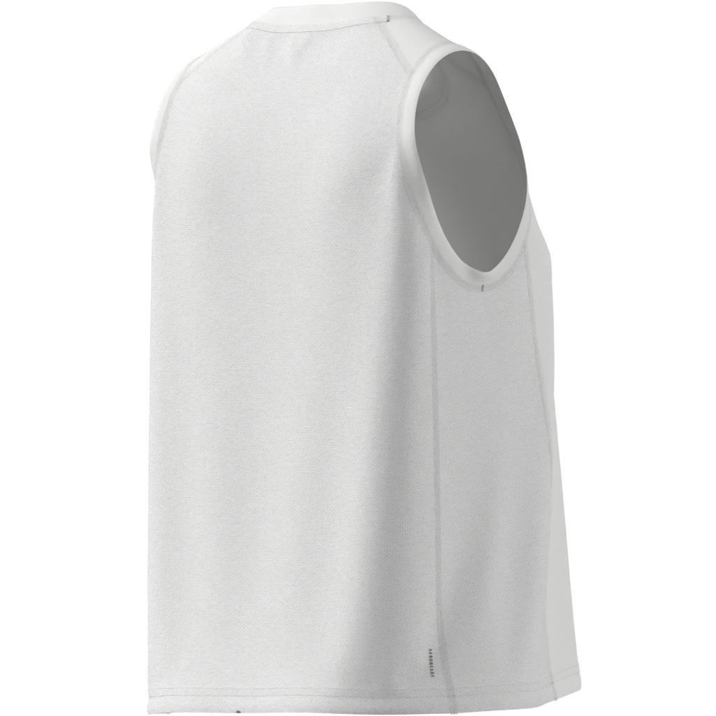 Train Essentials Big Performance Logo Training Tank Top, White, A701_ONE, large image number 3