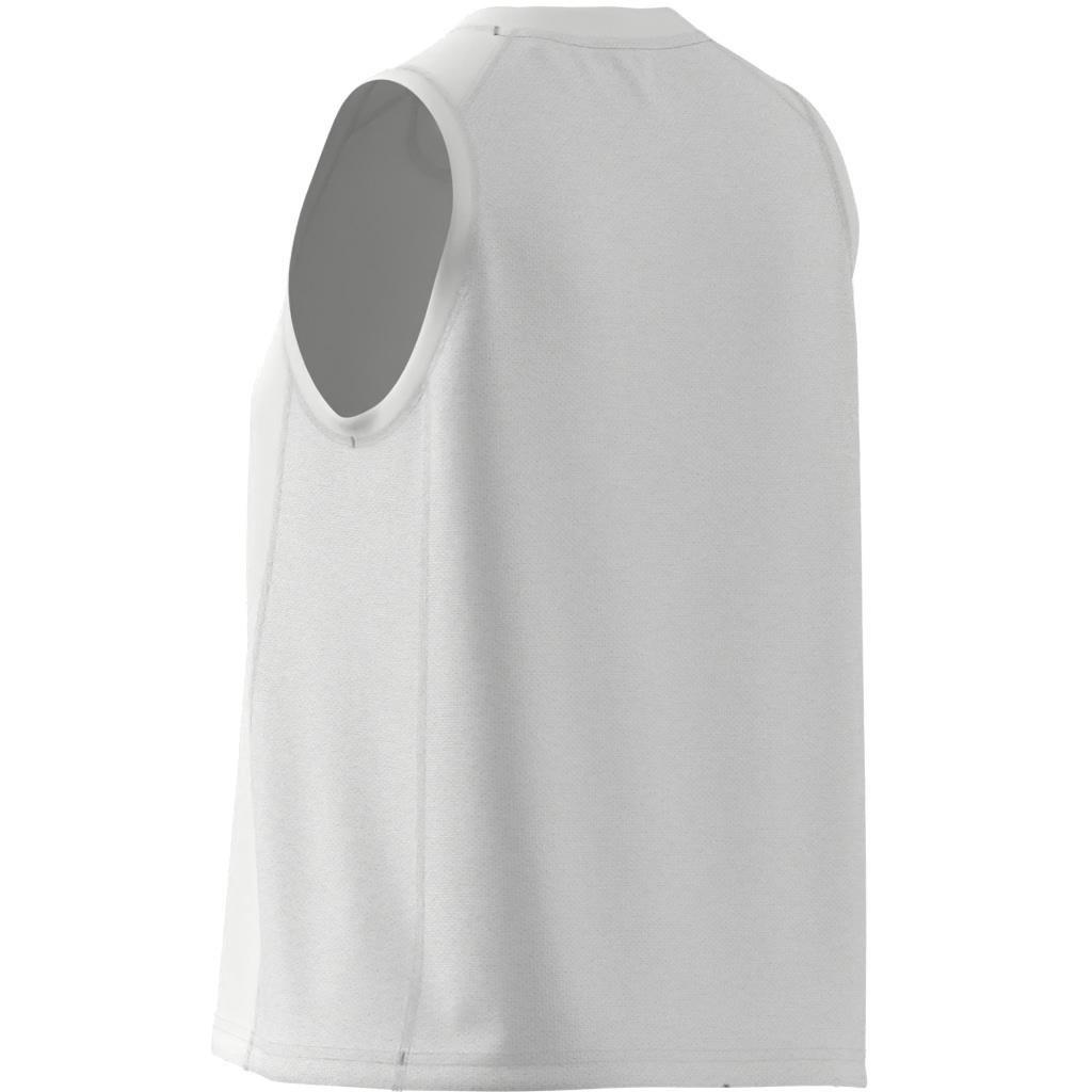 Train Essentials Big Performance Logo Training Tank Top, White, A701_ONE, large image number 8